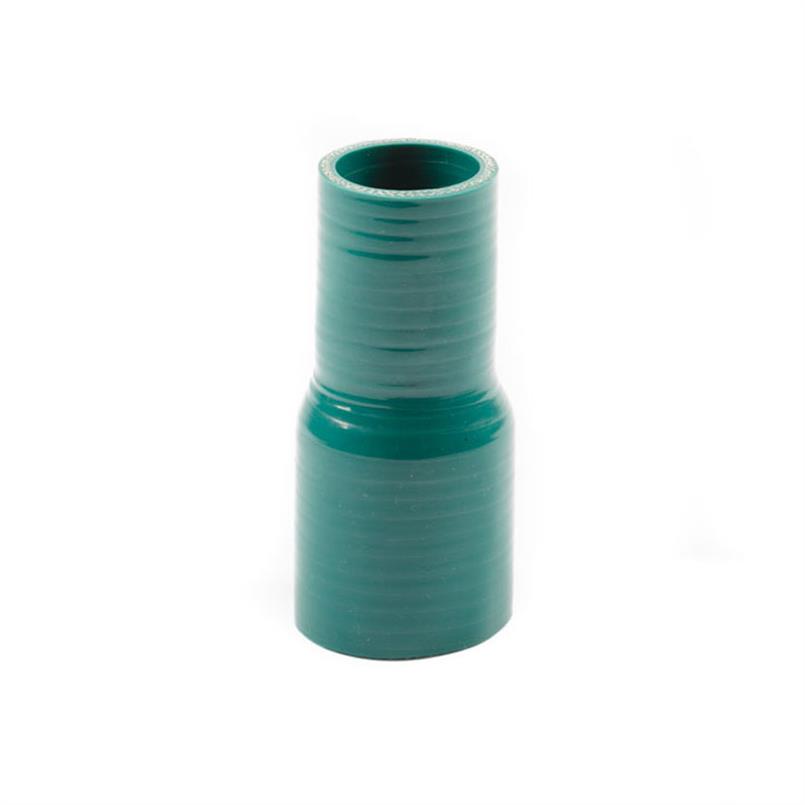 Réducteur silicone droit vert foncé D=38/28mm L=127mm