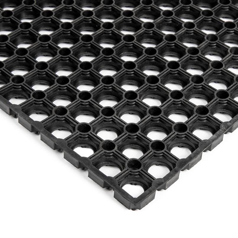 Rubber ringmat open 1500x1000x16mm