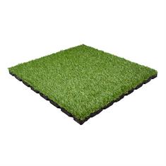 Rubber terrastegel gras 100x100x2,5cm