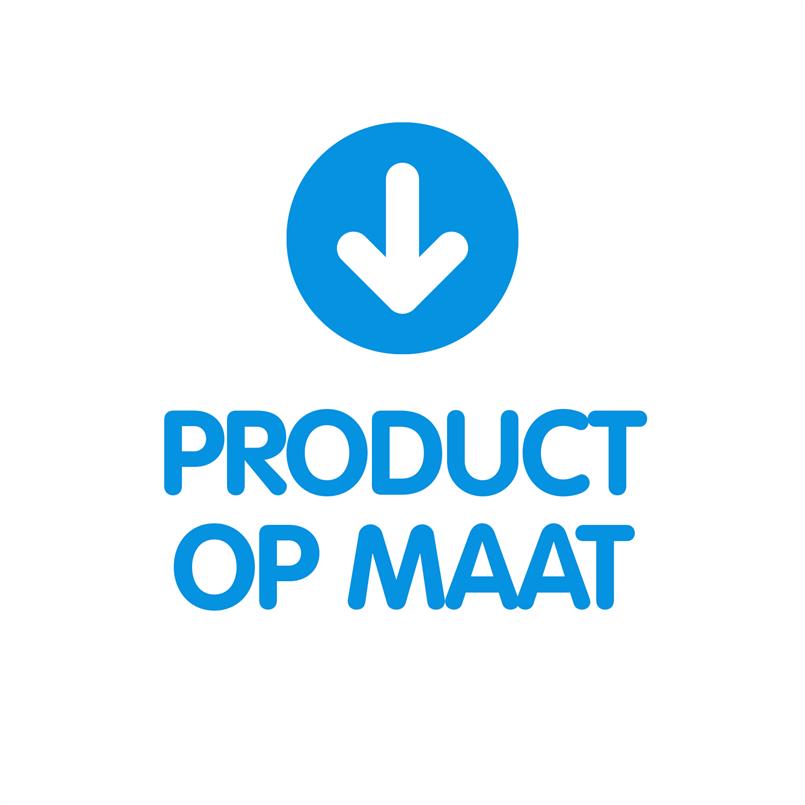 Rubberblok op maat 100x40x40mm