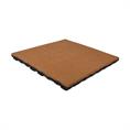 Speelplaatstegel bruin EPDM 50x50x4,5cm (incl.pennen) 4x