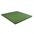 Speelplaatstegel flagstone groen 100x50x7cm (incl.pennen)