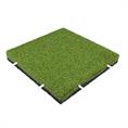 Speelplaatstegel gras 50x50x7cm (incl. pennen) - 4 stuks