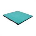 Speelplaatstegel turquoise EPDM 50x50x4,5cm (incl.pennen) 4x