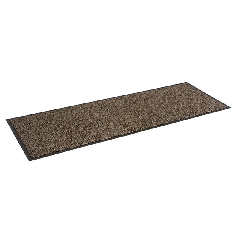 Tapis d'entrée absorbant marron 600x1800mm