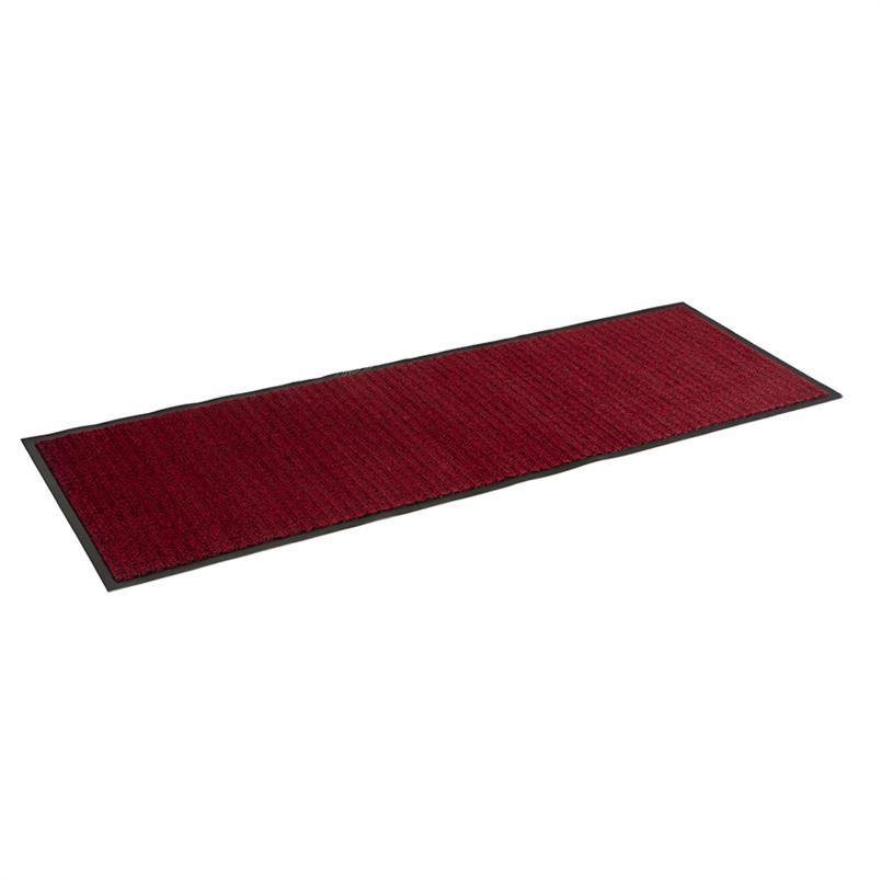 Tapis d'entrée absorbant rouge 600x1800mm