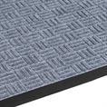 Tapis d?entrée absorbant traanplaat gris clair 1500x900mm