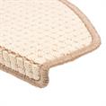 Tapis d'escalier demi-lune 650x280mm