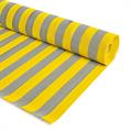 Tapis de grille gris/jaune 500x120cm