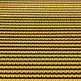 Tapis de grille noir/jaune petit 500x120cm