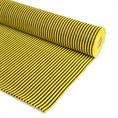 Tapis de grille noir/jaune petit 500x120cm