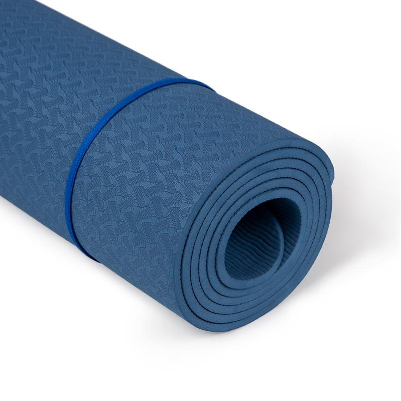 Tapis de yoga bleu 1830x610x6mm