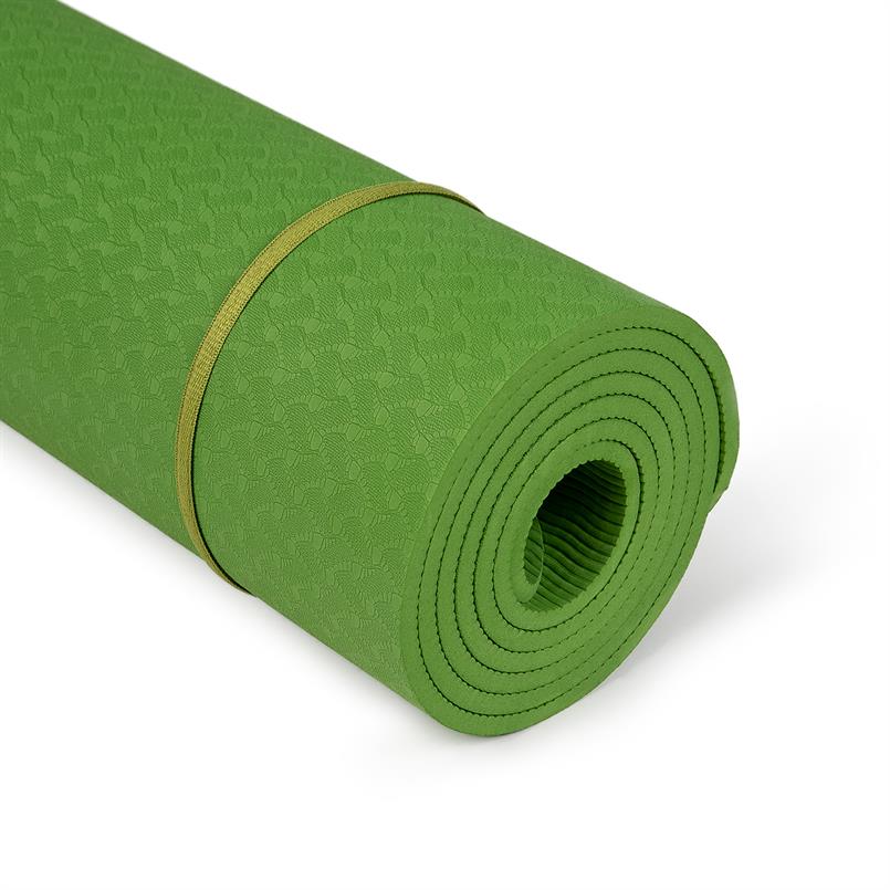 Tapis de yoga vert 1830x610x6mm