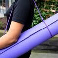 Tapis de yoga violet 1830x610x6mm