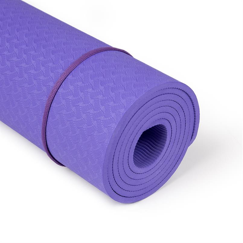 Tapis de yoga violet 1830x610x6mm