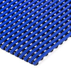 Tapis grille anti-dérapant bleu (LxL=10x0,6m)