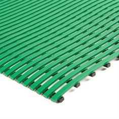 Tapis grille anti-dérapant vert (LxL=10x1m)