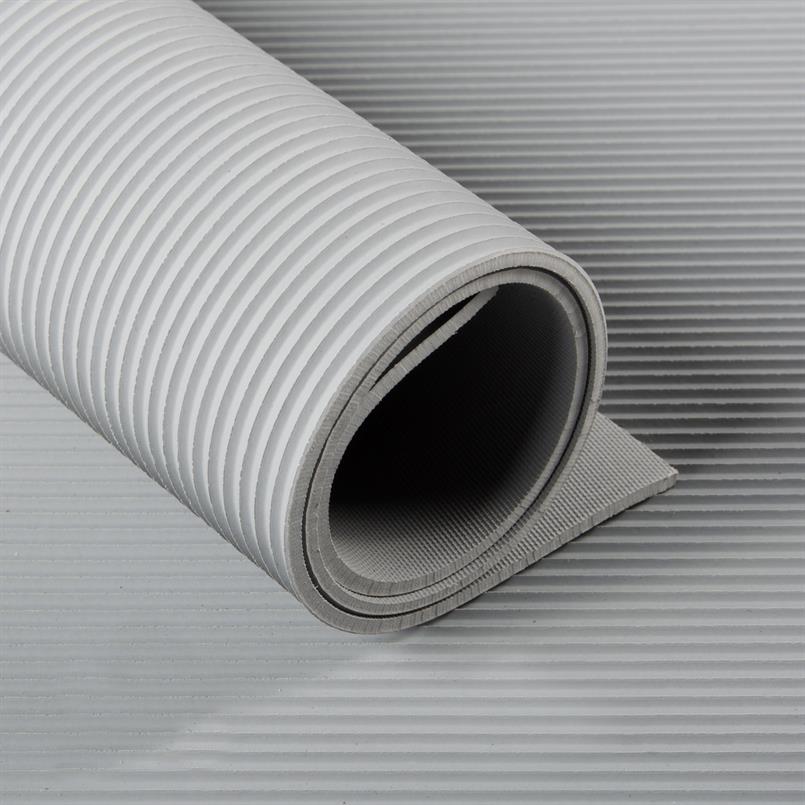 Tapis isolant 30kv 4mm gris (LxL= 10x1,20m)