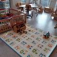 Tapis jeux mousse double face alphabet 1800x2000x10mm