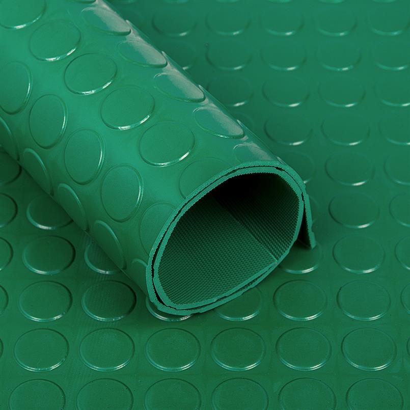 Tapis pastilles vert 3mm (LxL= 10x1,2m)