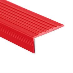 Trapneusprofiel pvc rood LxBxH=1500x60x22mm (2 stuks)