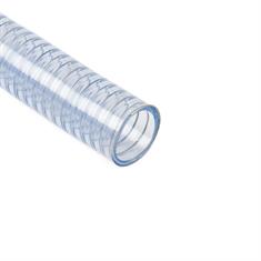 Tuyau d'aspiration FDA transparent DN=40mm avec spirale en acier (L=50m)