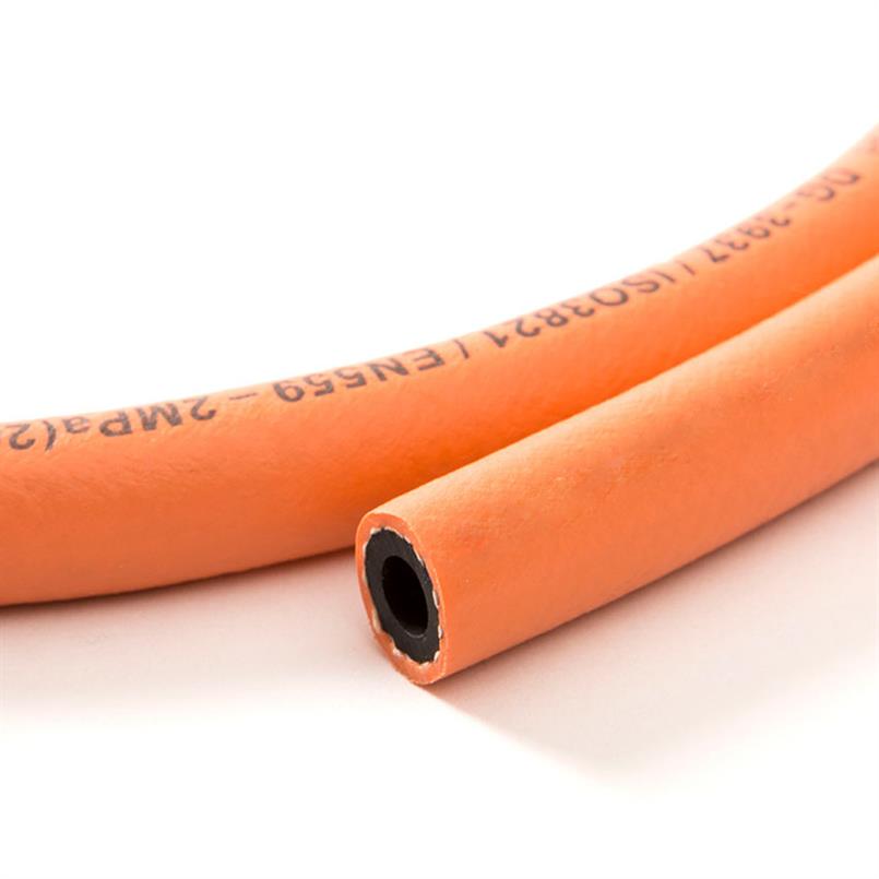 Tuyau gaz propane butane LPG orange D=6mm (L=50m) de tuyau de gaz